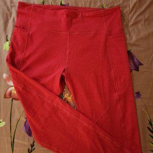 💛 JoyLab - red leggings with pockets - XL 🌸